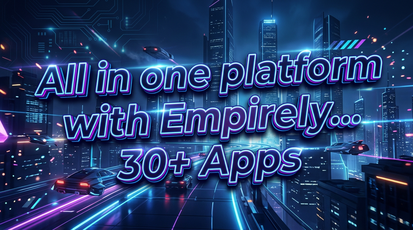 Over 30 + apps all in one platform!